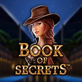 Official Slots logo: Book of Secrets by SYNOT Games at SpinDog Casino