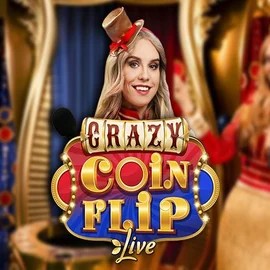 Enjoy Crazy Coin Flip by Evolution – logo hosted on spindogonline.com