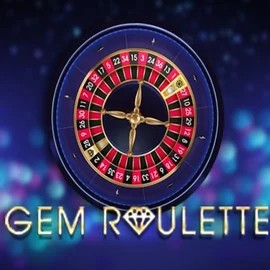 Gem Roulette by iSoftBet, showcased at spindogonline.com – game logo