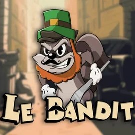 Le Bandit logo by Hacksaw Gaming at SpinDog CasinoLe Bandit