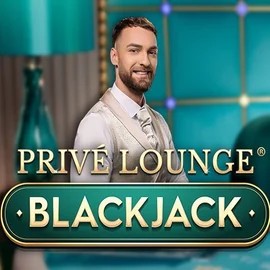 Privé Lounge Blackjack logo – Live Casino by Pragmatic Play at SpinDog Casino