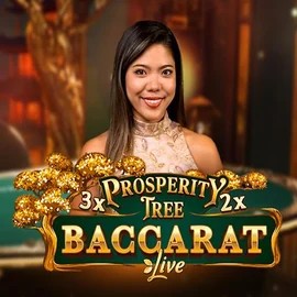 Play the Prosperity Tree Baccarat slot by Evolution on SpinDog Casino