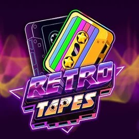 Try Retro Tapes slot by Push Gaming on spindogonline.com – logo image