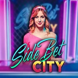 Side Bet City logo – Live Casino by Evolution at SpinDog Casino