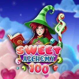 Sweet Alchemy 100 logo – Slots by Play'n GO at SpinDog Casino